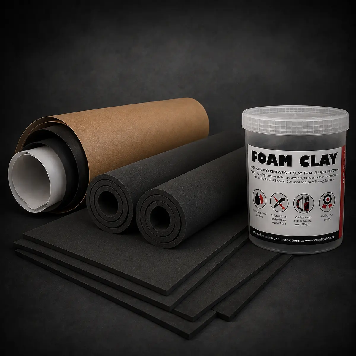 EVA Foam, Worbla та Foam Clay для крафту