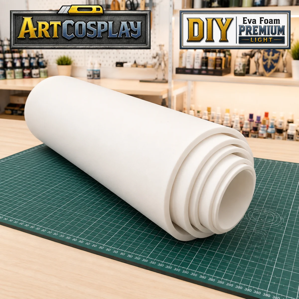 Eva Foam Premium LIGHT біла (100 кг/м2, орієнтовно 20-25Шор)